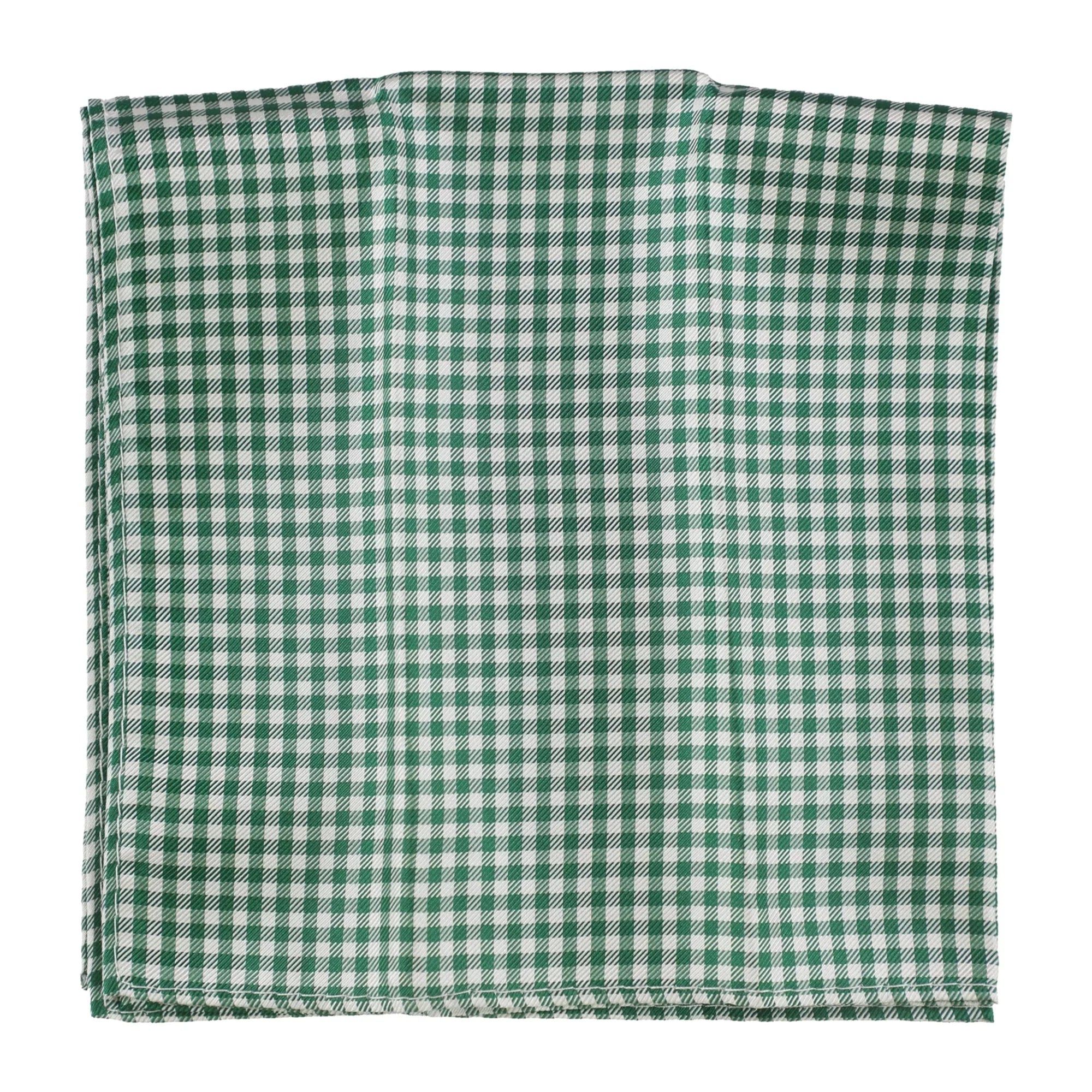 Tommy Hilfiger Mens Gingham Pocket Sizequare, Green,