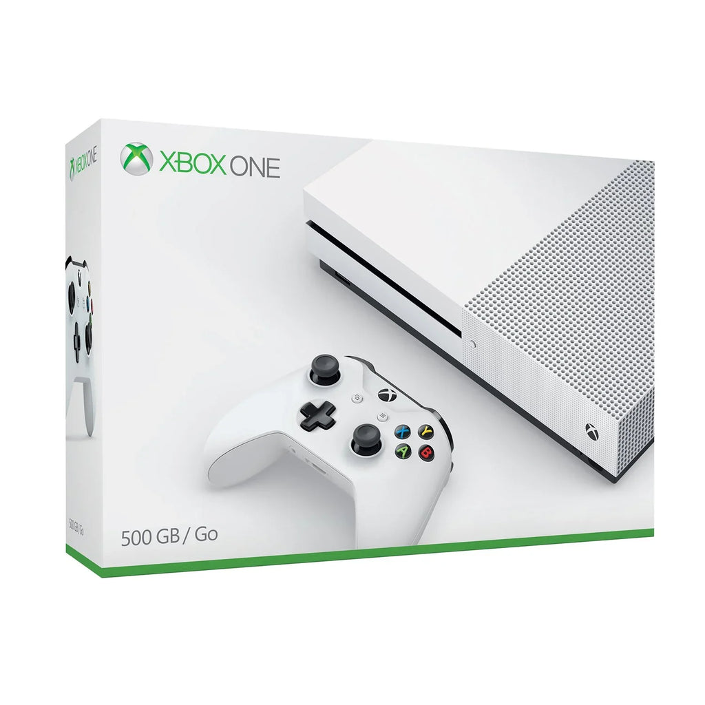 Used Xbox One Size Console with Xbox One Wireless Controller 500GB - Columbia, Ivory