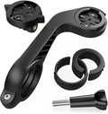 Flush Out Front Mount and Quarter-Turn to Friction Flange Mount Adapter Compatible with Garmin Edge GPSize Bike
