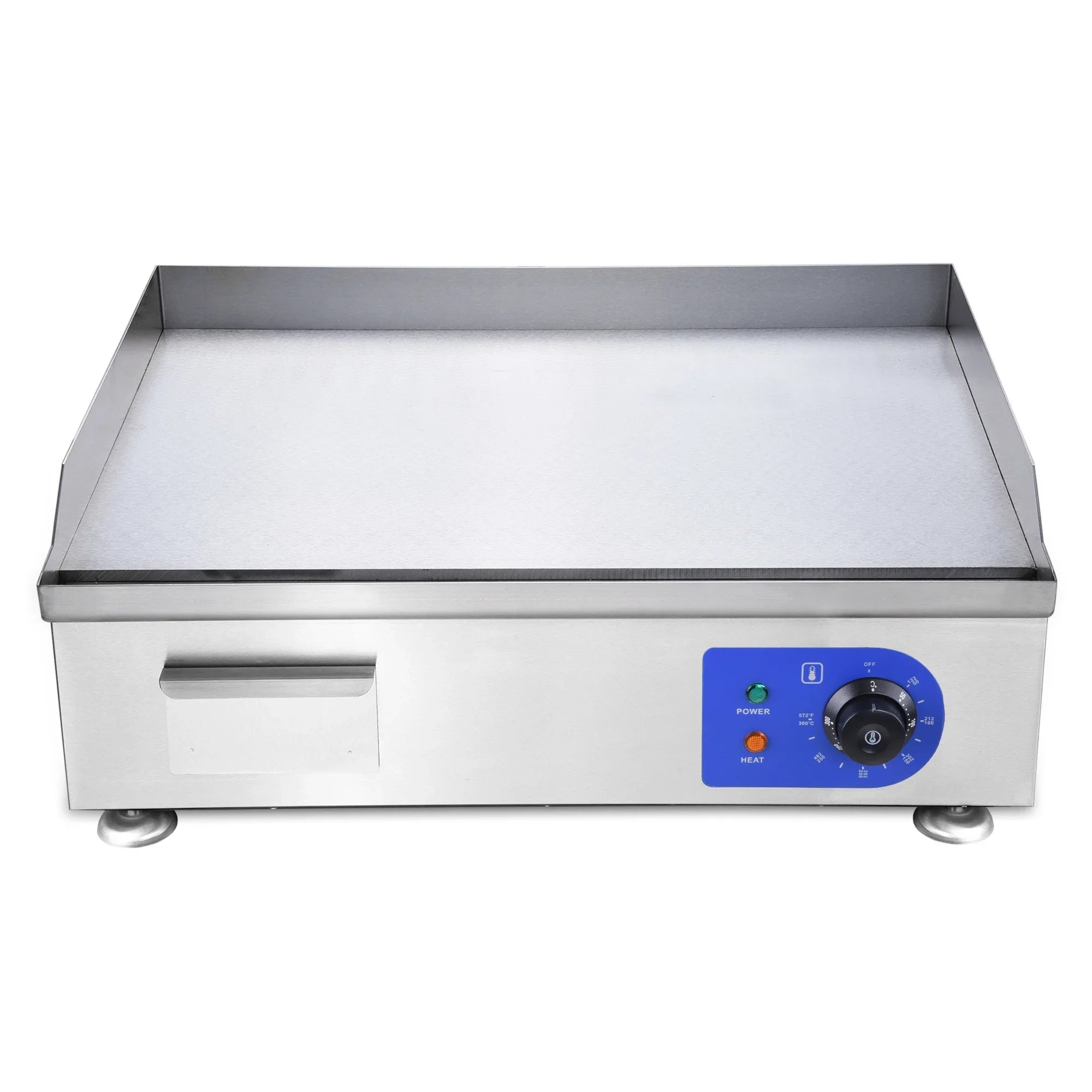 High-Powered Electric Countertop Griddle - Sizetainless Sizeteel - Cook with Precision