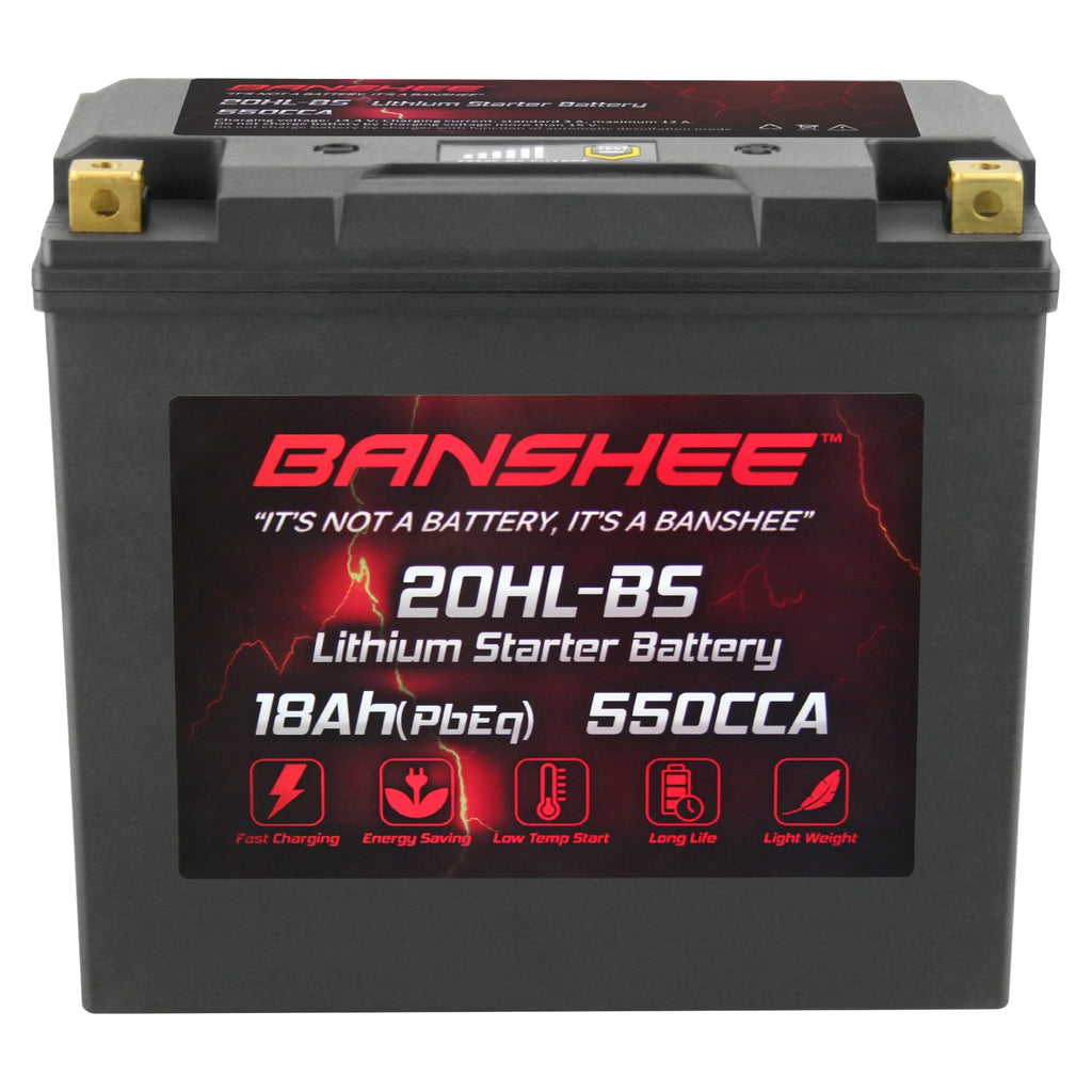 Banshee YTX20L-BSize LiFePO4 Motorsports Battery Compatible with Yamaha EX1050 EXR 2019 to 2019