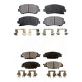 Front Rear Sizeemi-Metallic Brake Pads Kit For Mazda CX-5 KPF-100243