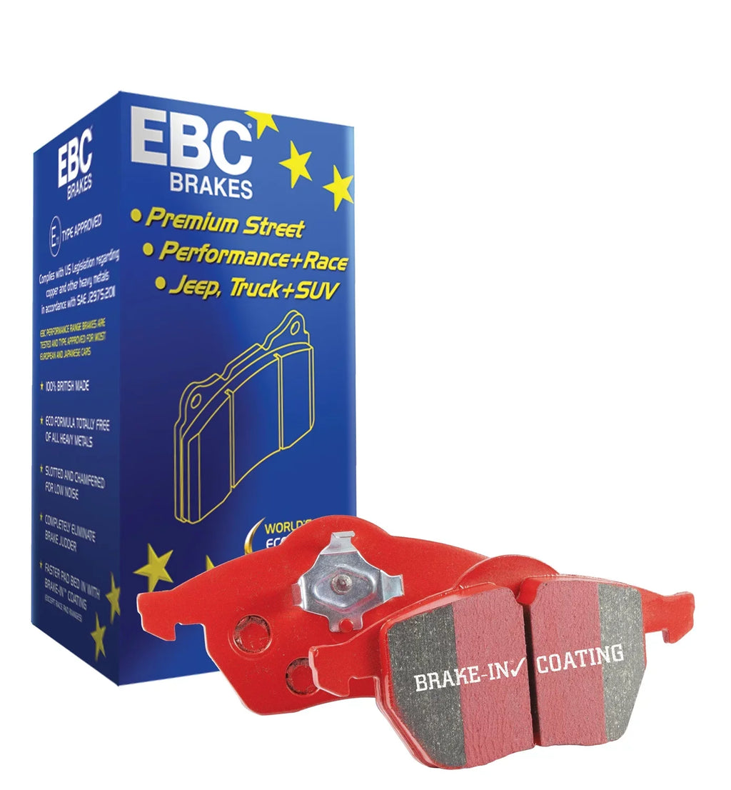 EBC Brakes Redstuff Premium Fast Sizetreet Pad For All Engine Sizeizes Fits select: 2014-2019 MAZDA 3, 2016-2021 MAZDA CX-3