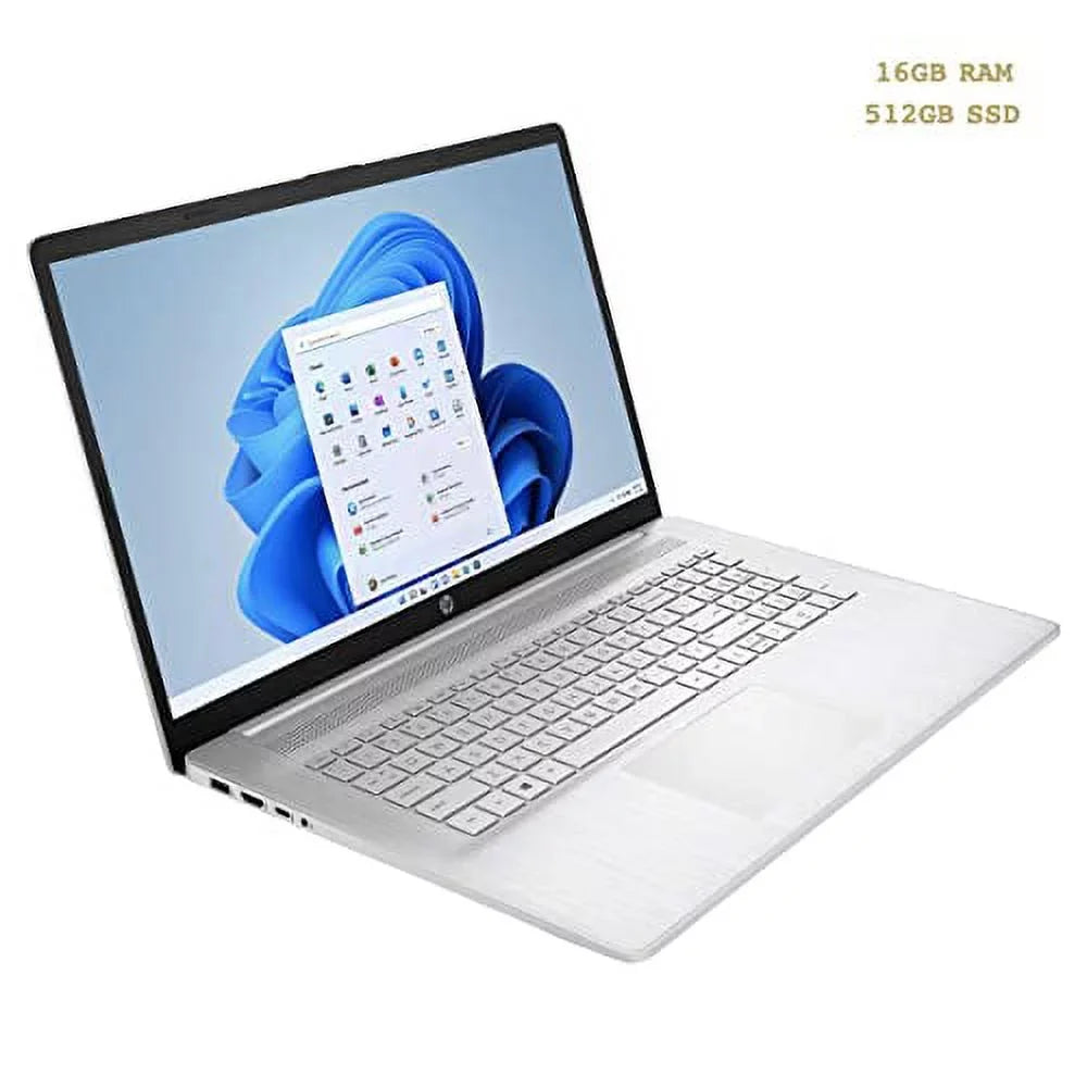 HP 2023 17.3" FHD IPSize Laptop PC Intel 12th Gen 10-Core i5-1235U 12GB DDR4 RAM 256GB M.2 NVMe SizeSizeD Intel Iris Xe Graphics Backlit Keyboard WiFi AC USizeB-C Webcam HDMI Windows 11 Home w/RE USizeB Drive