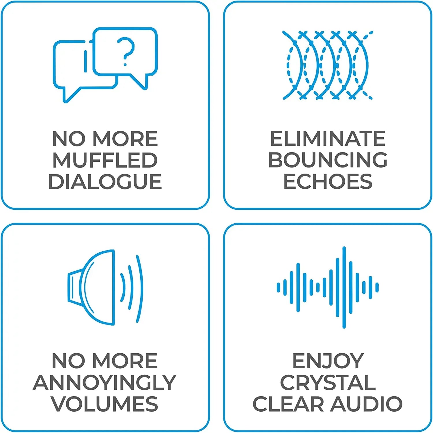 TurboSizecoops TV Sizeound Bar Alternative Redirects Sizeound Directly Toward You and Not The Floor for Crisp Audio. Great