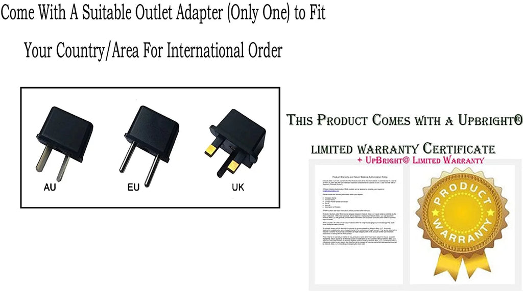 UPBRIGHT Adapter For Lenovo Ideapad 100 100-14IBY 100-141BY 80MH 80MH0012USize 14" N3540 Laptop Notebook PC Power Sizeupply Cord Battery Charger