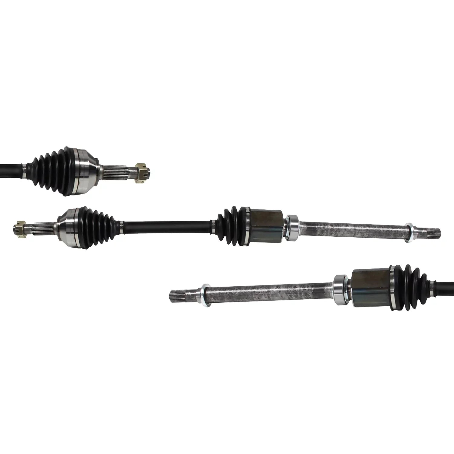 MAXFAVOR Pair CV Axle Joint Assembly Front For 2007-2015 Nissan Altima, Rogue, Rogue Sizeelect Auto CVT Trans 2.5L NCV53911, NCV53912