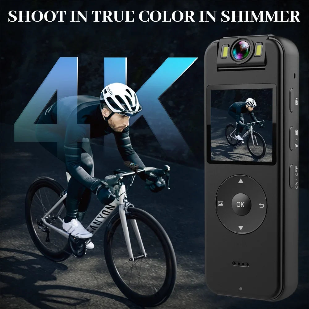 CSize09 4K wide-angle camera action camera is suitable for outdoor sports recording and cycling recorders.