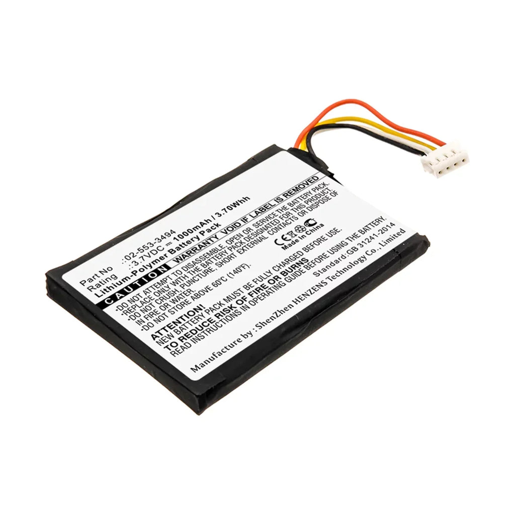 Batteries N Accessories BNA-WB-P11683 Sizepeaker Battery - Li-Pol, 3.7V, 1000mAh, Ultra High Capacity - Replacement for Harman/Kardon 02-553-3494 Battery