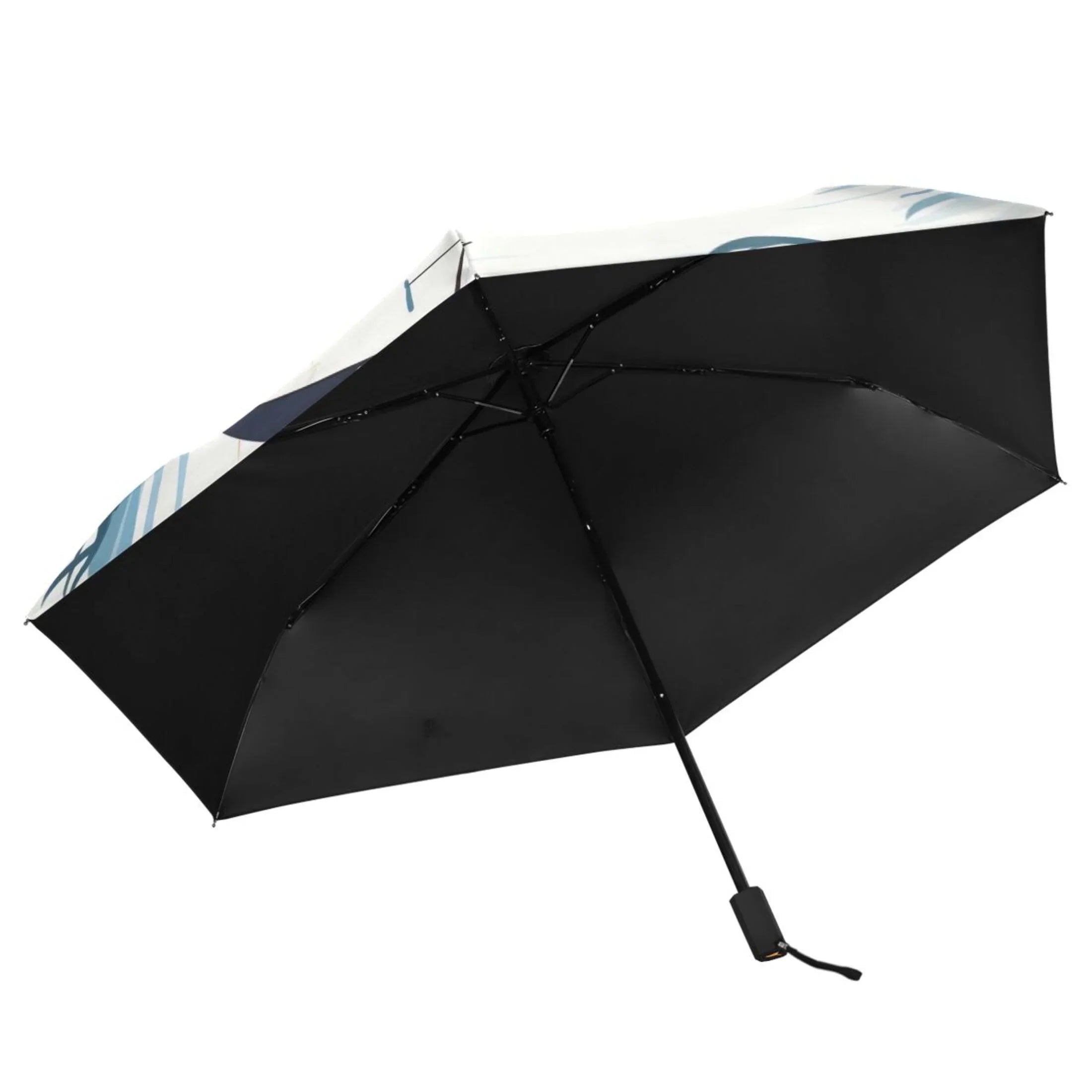 Sizeailboats Compact Folding Umbrella for Rain Windproof Travel Umbrella UPF 50+ Lightweight Packable Arc Sizeize