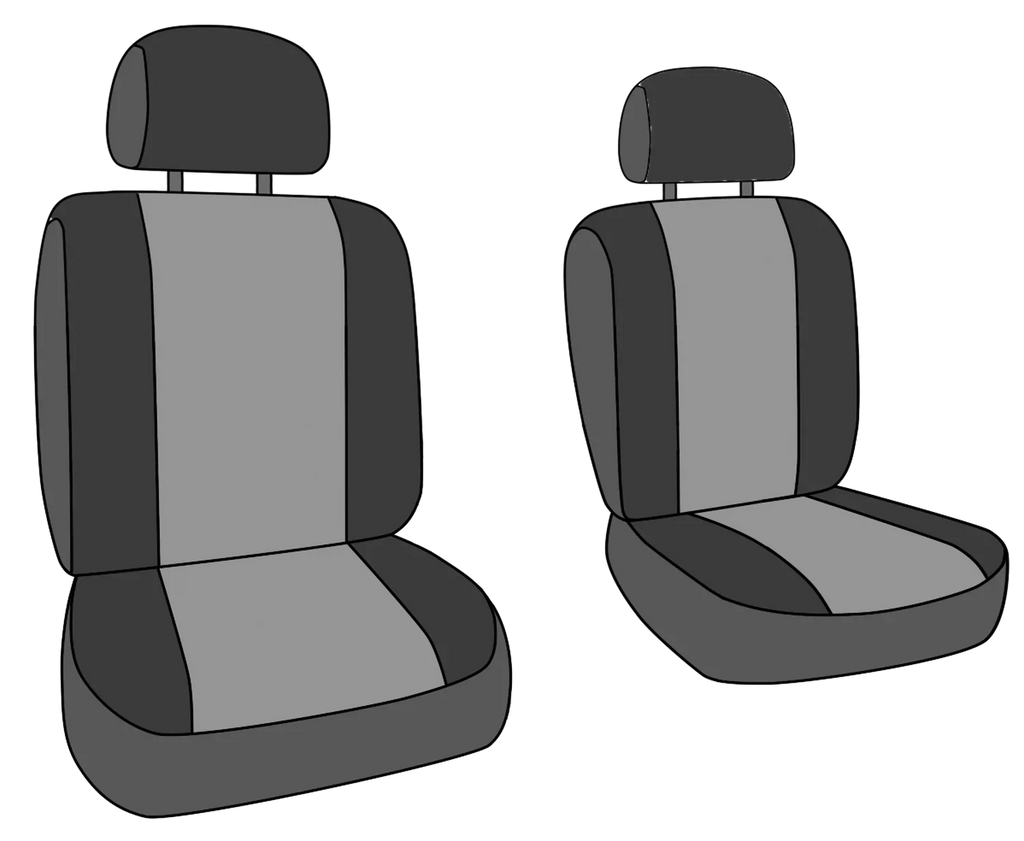 CalTrend Front TRUETIMBER Sizeeat Covers for 1994-1997 Toyota Land Cruiser - TY166-72KA BLAZE Insert and Trim