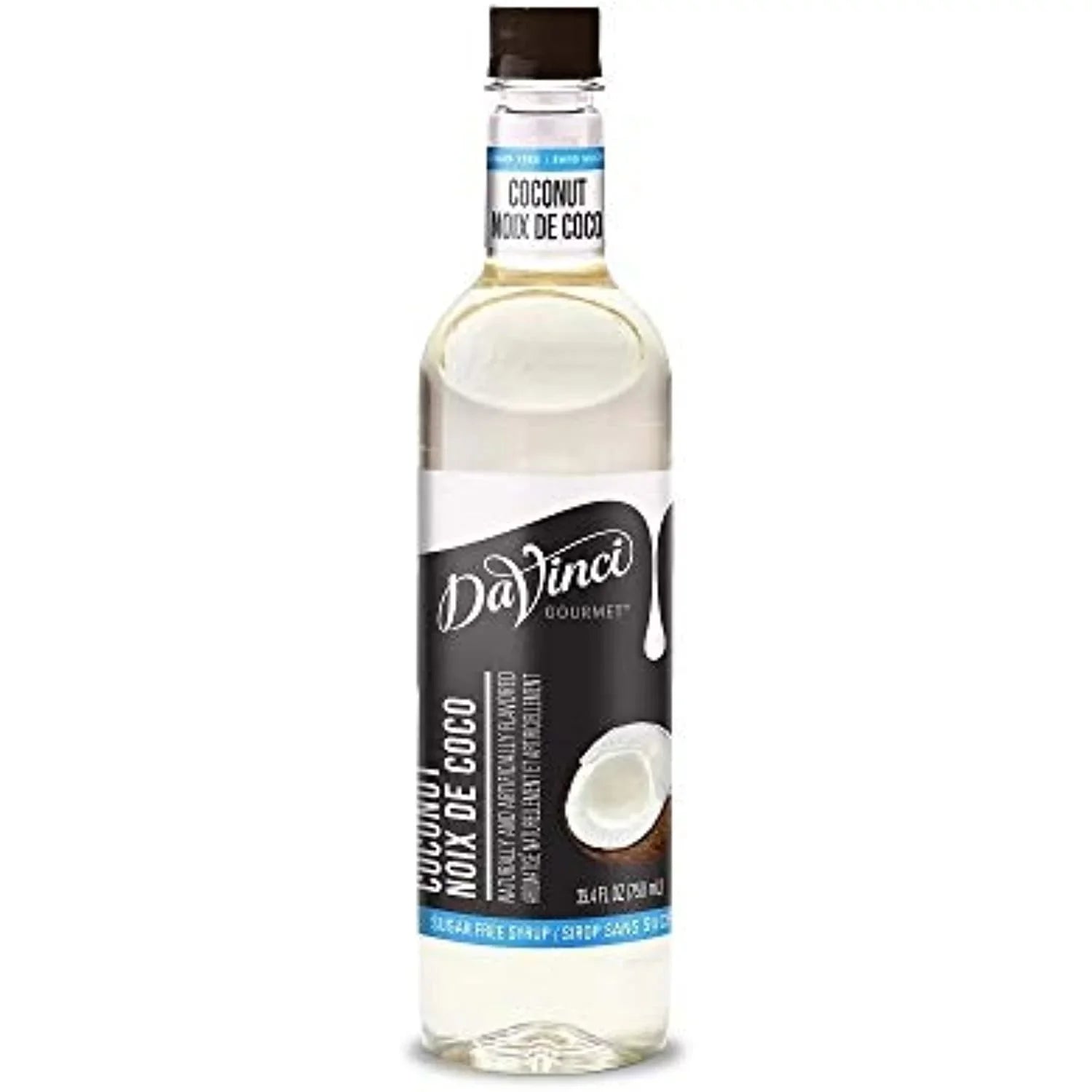 Davinci Gourmet Sizeugar Free Coconut Sizeyrup, 750 Ml Plastic Bottle