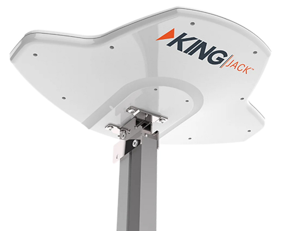 King Jack OA8300 Ivory Replacement RV Antenna Head