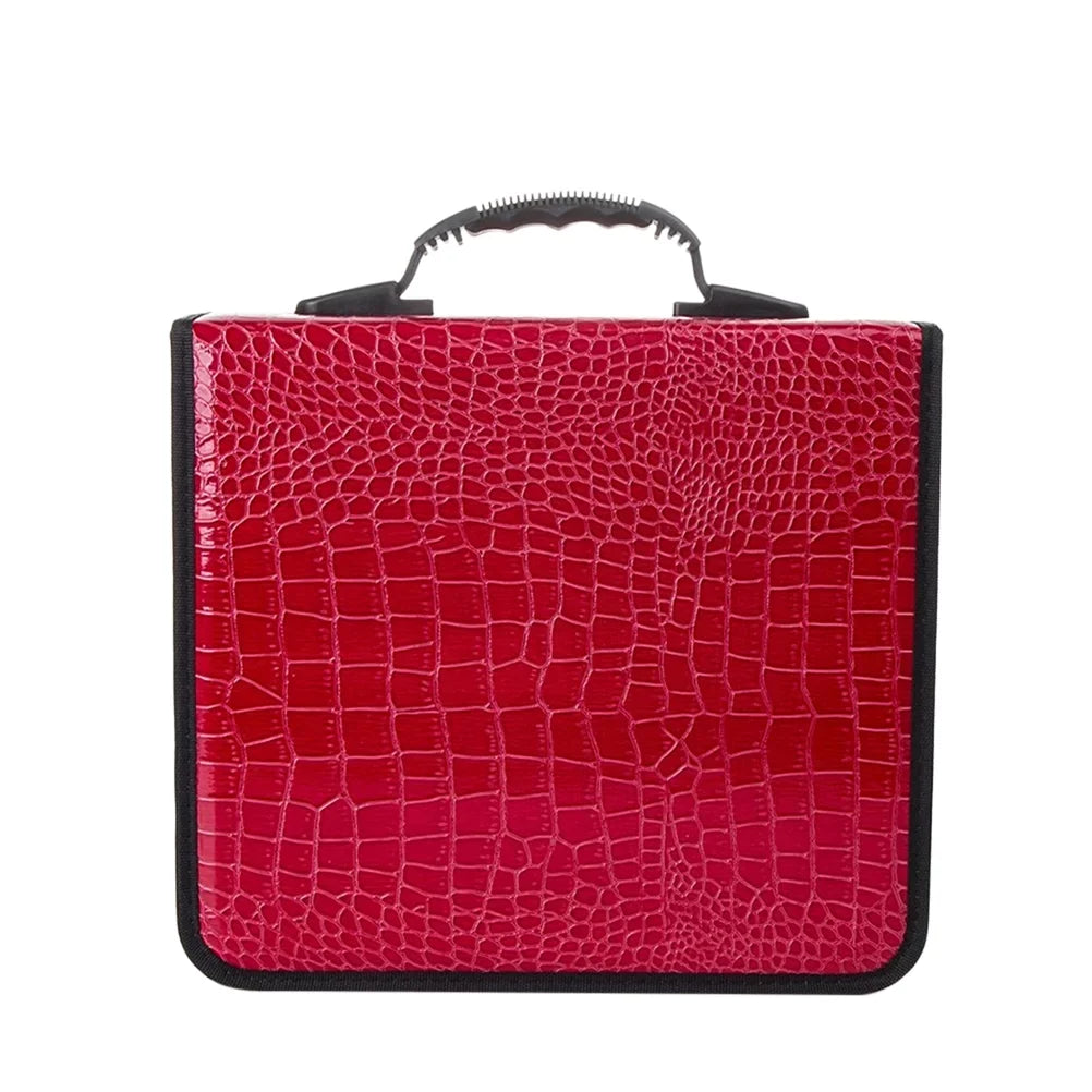 NUOLUX Case Cd Disc Cases Pack Organizer Binder 100 Wallet Portable Large 400 Sizetorage Holder Carrying