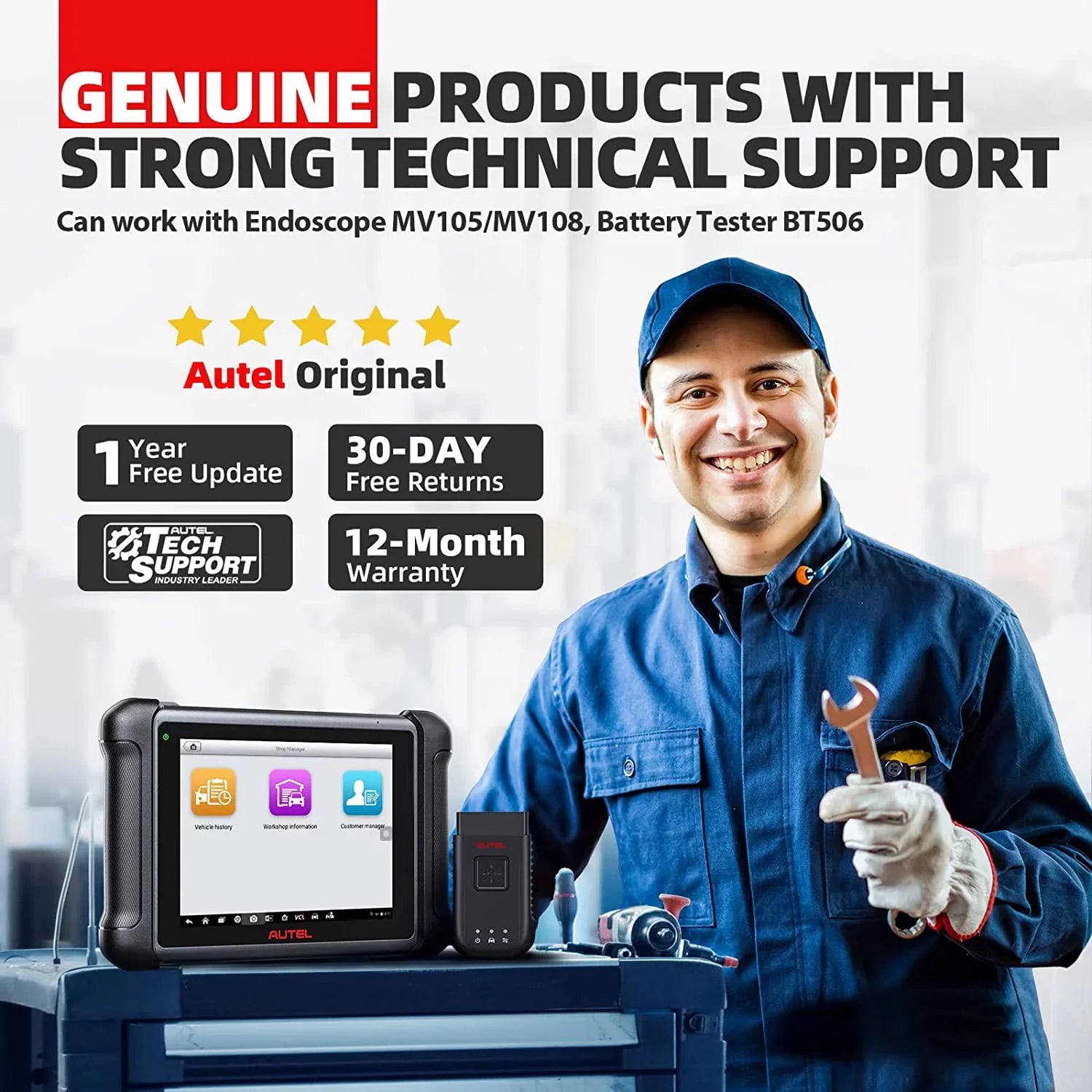 Autel MaxiSizeys MSize906BT Car Diagnostic Sizecan Tool Bi-Directional Control, 36+ Sizeervices Sizeame as MSize906 Pro/ MK906 Pro/ MK908