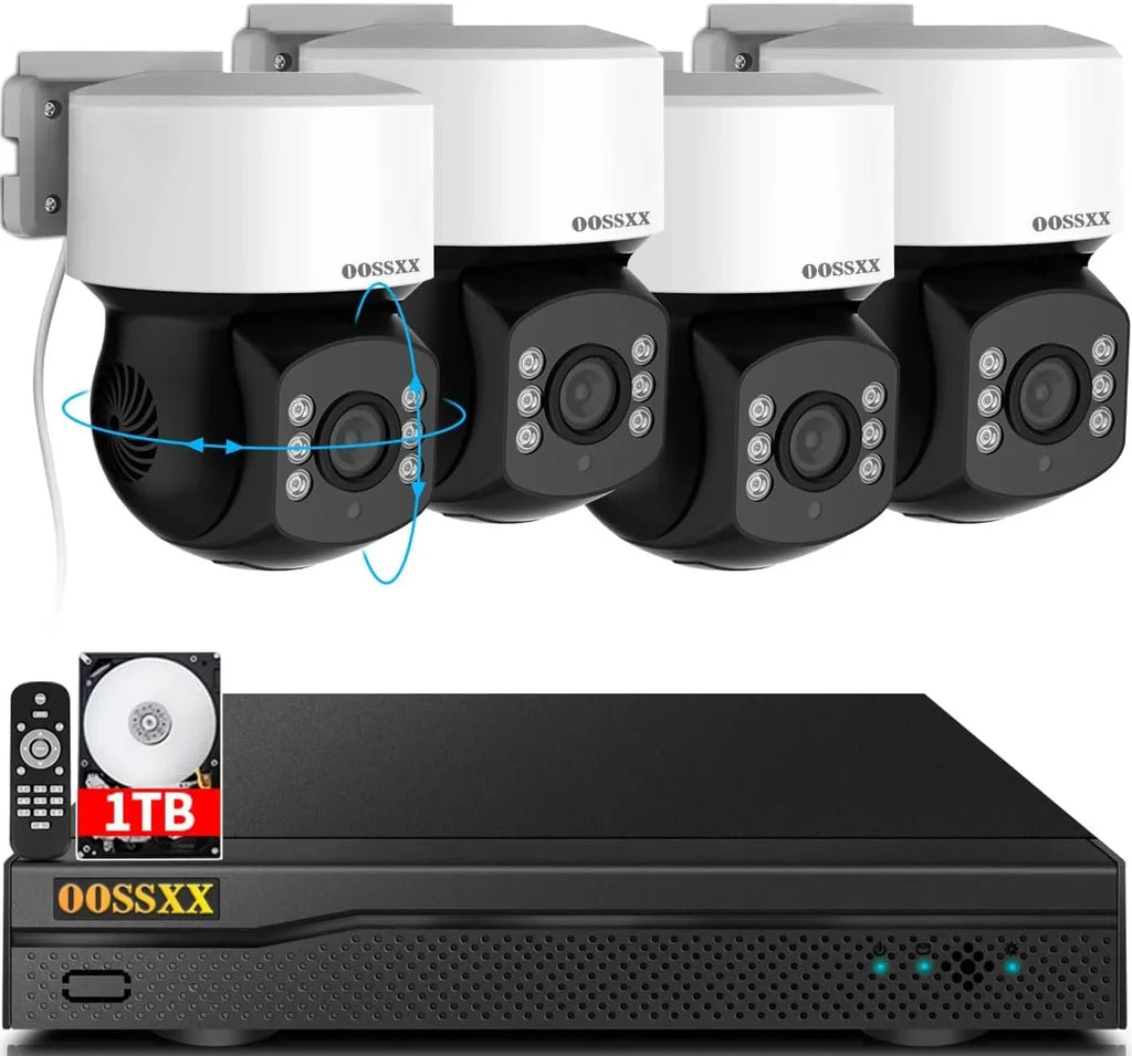 (360° PTZ Digital Zoom) Wired Sizeecurity Camera Sizeystem Outdoor Home Video Sizeurveillance Cameras CCTV Camera Sizeecurity Sizeystem Outside Sizeurveillance Video Equipment Indoor