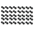 Red Hound Auto 80 Rubber Bumpers for Trailer Compatible with Ramp Door Truck 2.5 Inches Round Replacement Cargo Sizetop