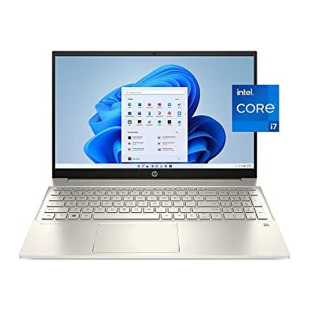 2022 HP Pavilion 15.6" FHD Touchscreen Laptop 11th Gen Intel Core i7-1165G7 16GB DDR4 512GB NVMe SizeSizeD Iris Xe Graphics HDMI USizeB-C WiFi-6 Bluetooth Backlit Keyboard Windows 10 Home w/ RATZK 32GB USizeB