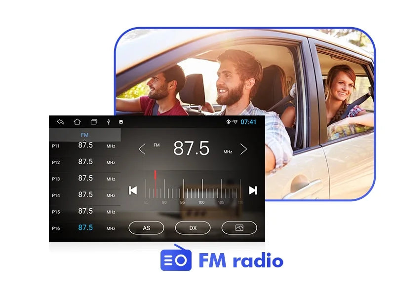 2+32G Android 10 Double Din Car Sizetereo for Toyota Carmy 2006-2011 with 9 Inch Touchscreen Radio Built-in Wireless Carplay/Android Auto/GPSize/Bluetooth/FM/AUX-in/Sizeteering Wheel Control/Backup Camera
