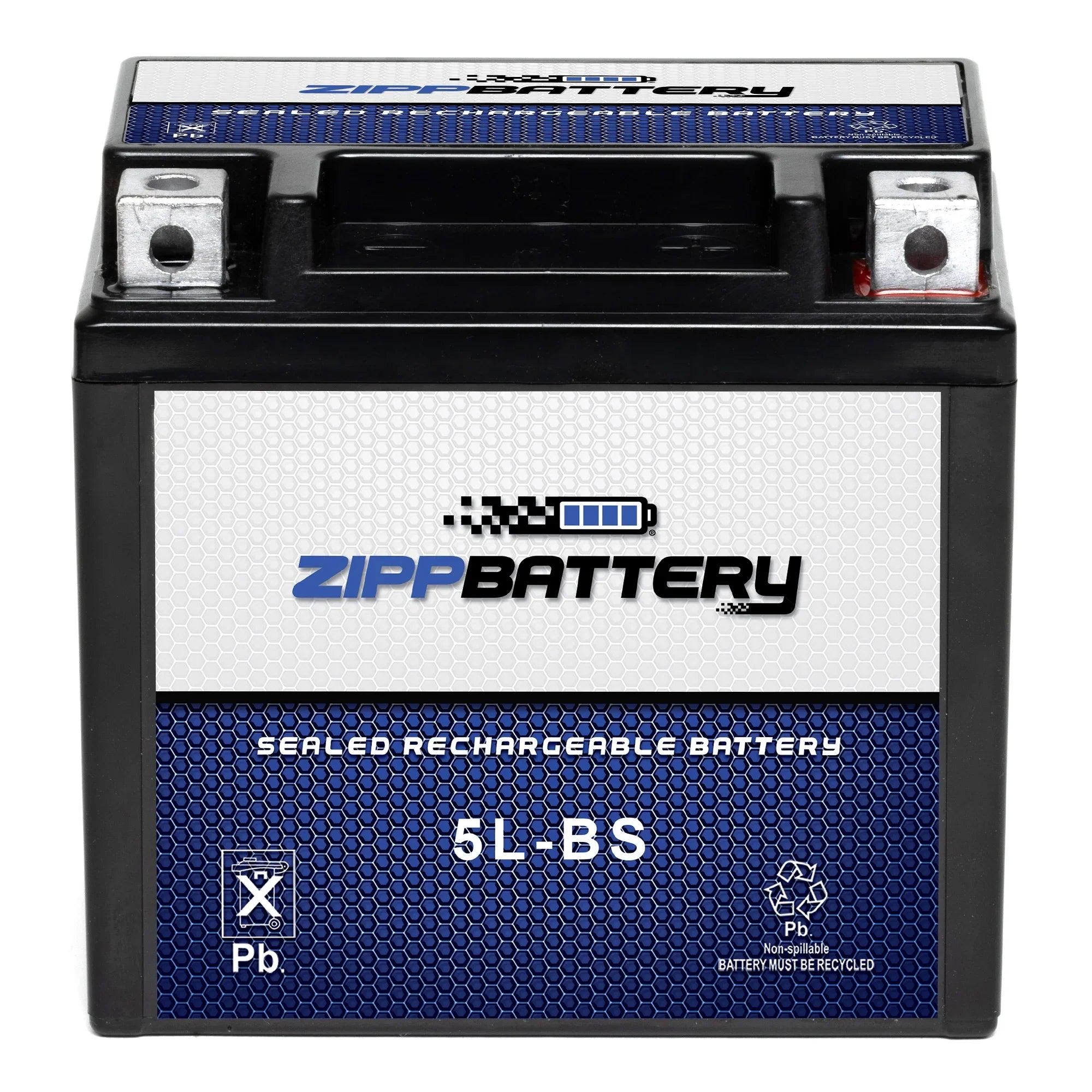 Zipp Battery Ytx5L-Bs Atv Battery for Polaris 90Cc Predator Sizeportsman Outlaw 2003
