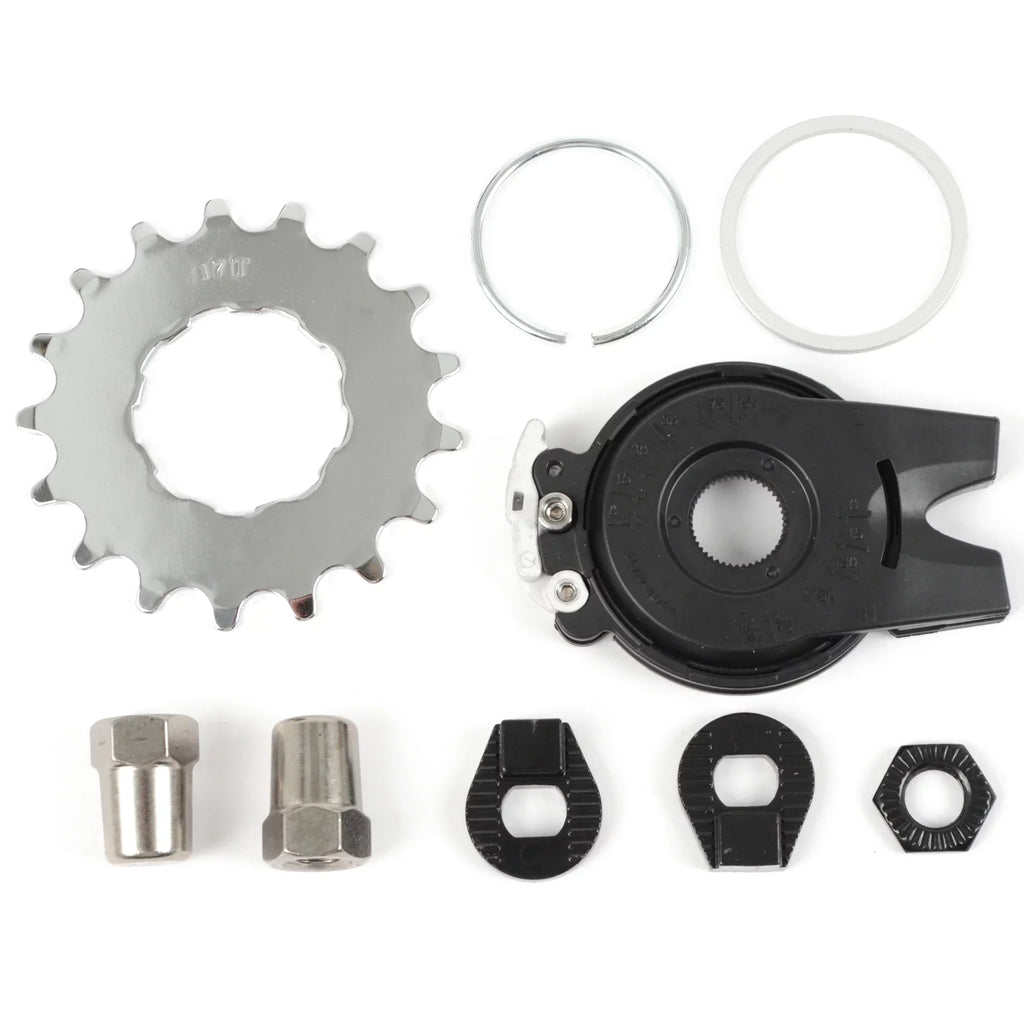 NuVinci N330 CVP Internal Gear Bicycle Rear Hub Black 32h Rim Brake // New C3