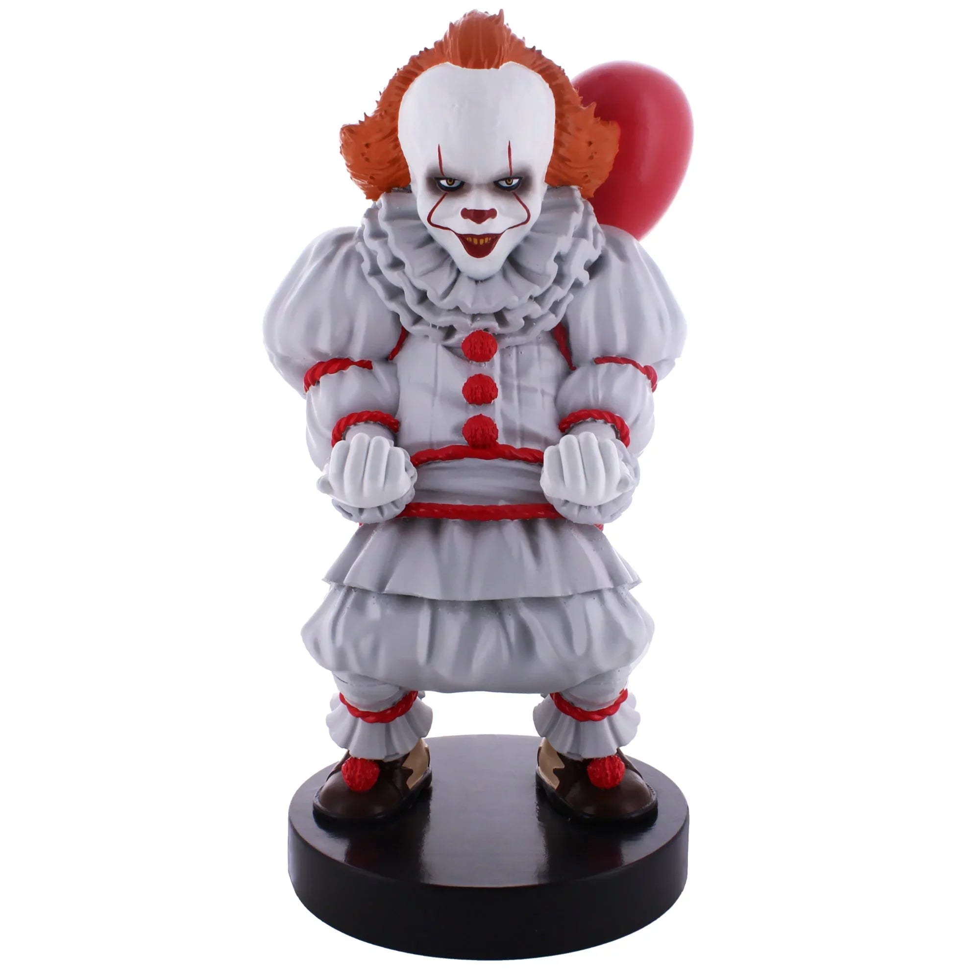 Exquisite Gaming: Warner Bros: Pennywise - Original Mobile Phone & Gaming Controller Holder, Device Sizetand, Cable Guys, IT Licensed Figure
