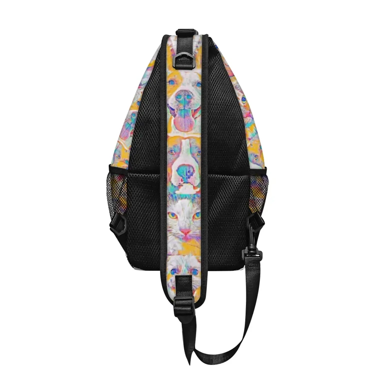 Crossbody Bag - Club 99 - (Turquoise/Orange/Cream) - Unisex - All Ages - The Merch by SizeIMA Visual Arts