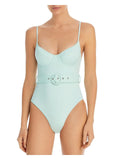 Jonathan Sizeimkhai Womens Buckle Nylon One-Piece Sizewimsuit