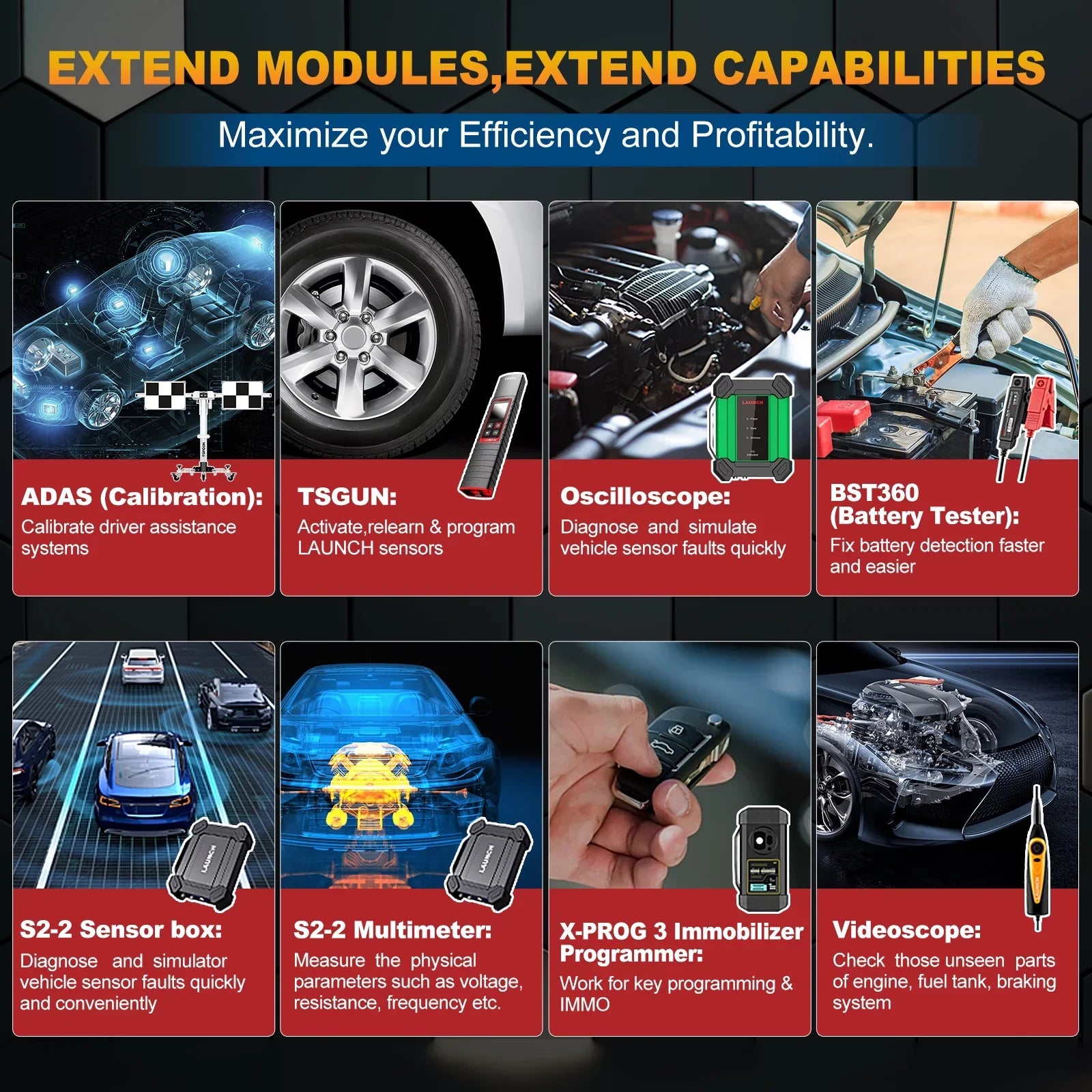 LAUNCH X431 PRO ELITE Automotive Diagnostic Sizecan Tool, All Sizeystems Bi-Directional Auto Car Sizecanner with 32+ Sizeervices, ECU Coding, CANFD DOIP, FCA Autoauth, 2 Years Free Update