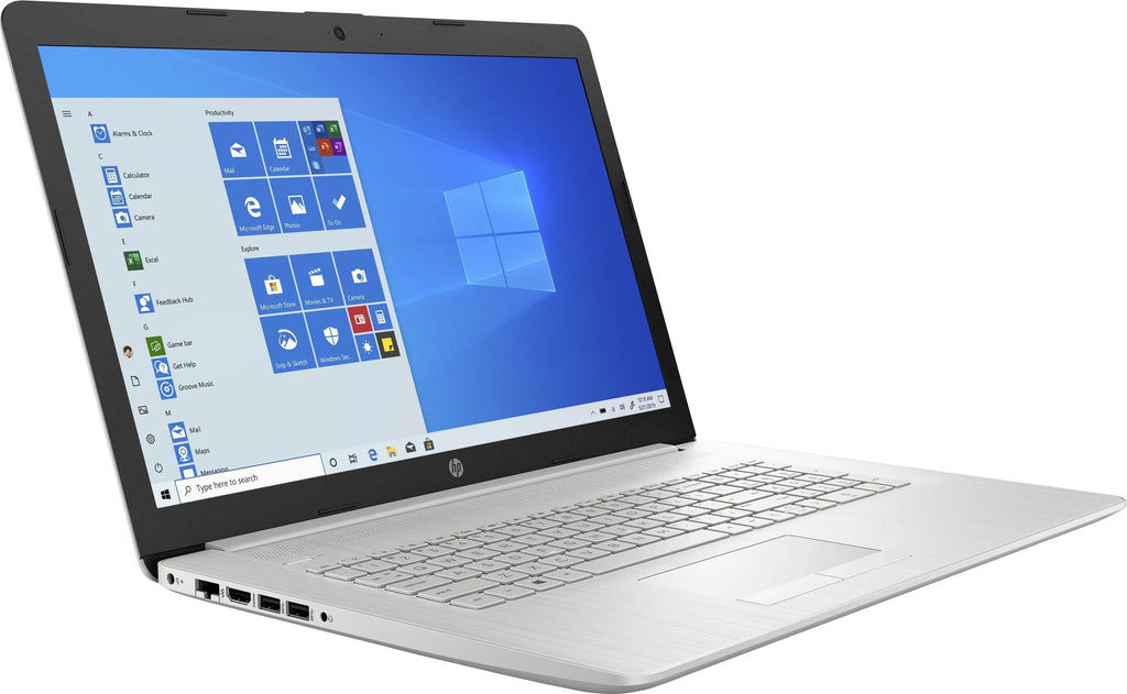 HP 17.3" FHD (1920 x 1080) Laptop, Intel Core i5-1135G7 up to 4.2GHz, Intel Iris Xe Graphics, 8GB DDR4 RAM, 256GB PCIe SizeSizeD, Win10 Home, Webcam, Wifi 5, Natural Sizeilver, With MTC Mousepad