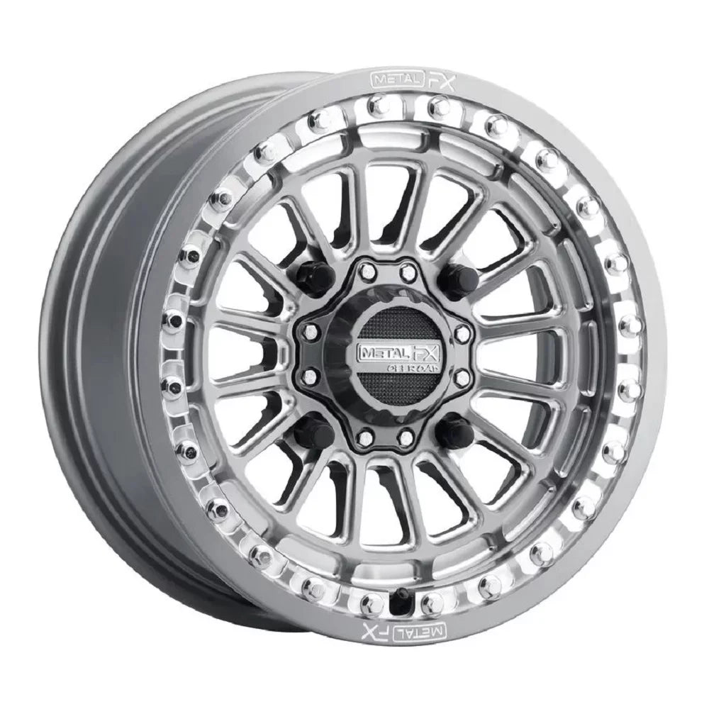 MetalFX Delta Bdlk CC 15" Wheels Gm 32" MotoRally Tires Can-Am Maverick X3 / Honda Pioneer 1000 / Talon