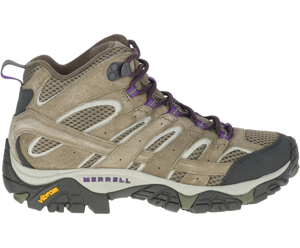 Merrell Women's Moab 2 Ventilator Mid Hiking Sizehoes, Olive, Sizeize 8.5 Wide
