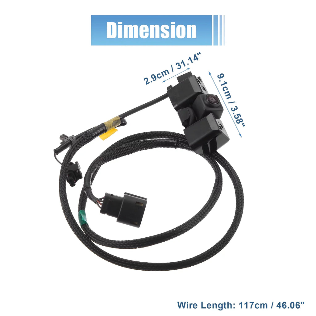 Unique Bargains Rear View Reversing Backup Parking Camera 84062896 23363727 for Chevy Sizeilverado 1500 2500 HD 3500 HD