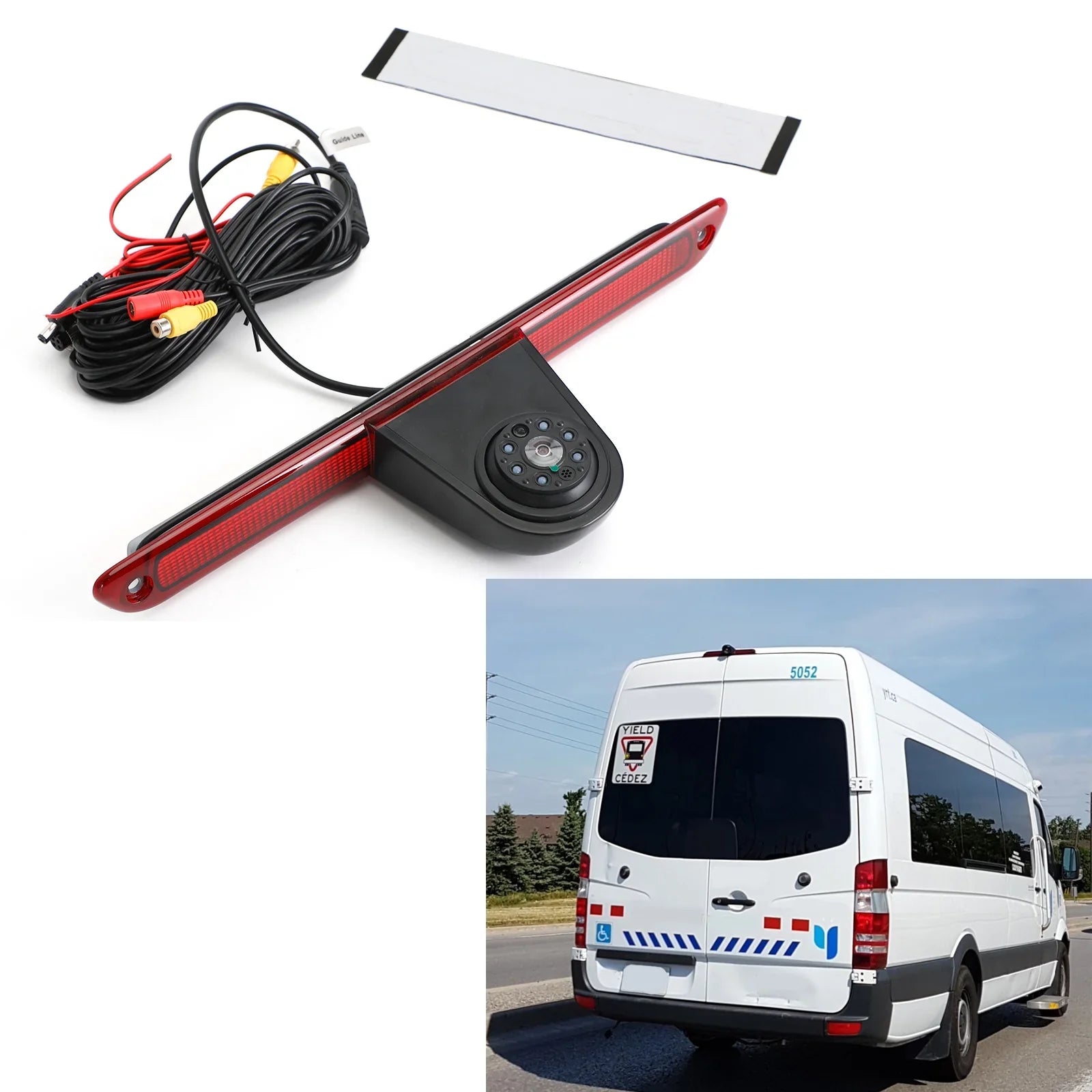 Brake Light Rear View Reversing Camera For Mercedes Sizeprinter VW Crafter 07-19