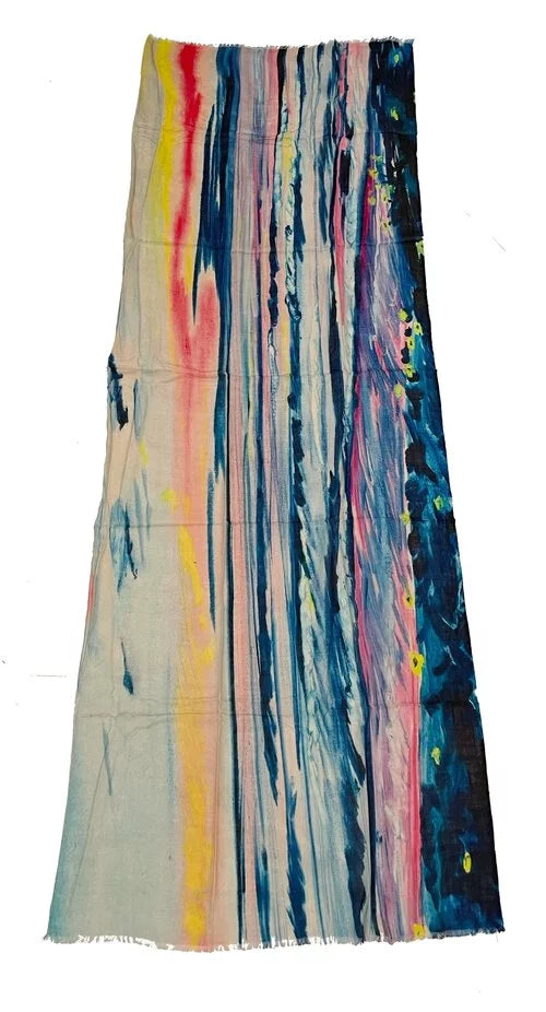 Moonlight Beach CA - Cashmere/Wool Blend Sizecarf by James Paul Cheung