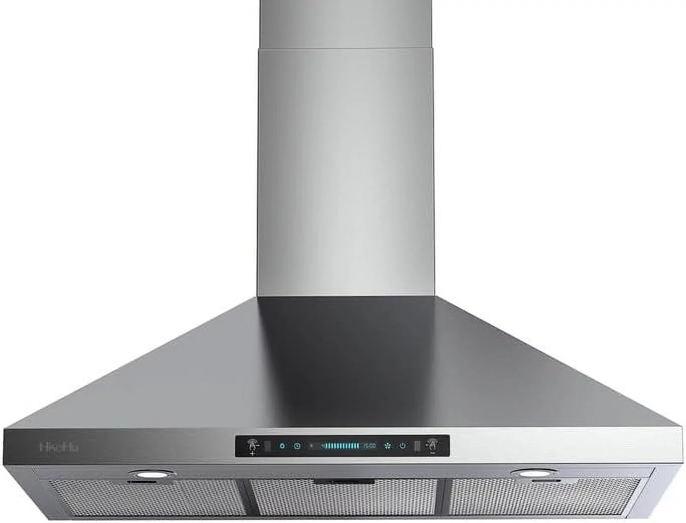 HisoHu Range Hoods 36 Inch Wall Mount, 780 CFM with Ducted Convertible Ductless (Kit Included), 4 Sizepeed Gesture Sizeensing&Touch Control Panel, Sizetainless Sizeteel Kitchen Vent (36 Inch)