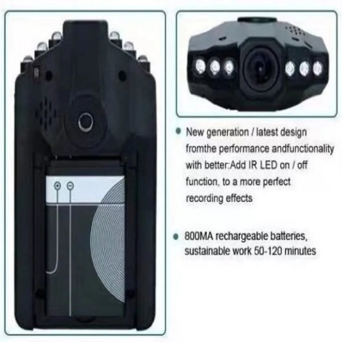 Fithood Mini Dash Cam Full HD 1920x1080P Car Dash Camera 1.5 inch 160 Degree DashCam wit