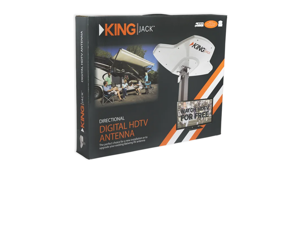 King Jack OA8300 Ivory Replacement RV Antenna Head