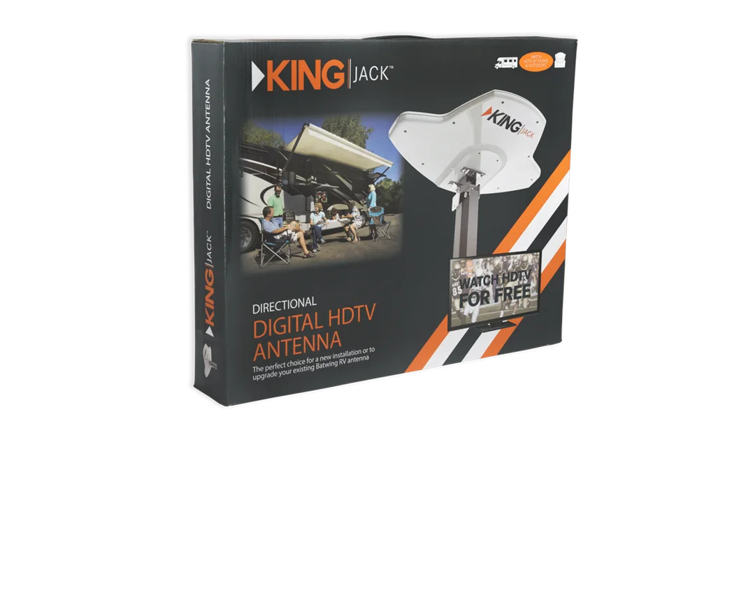King Jack OA8300 Ivory Replacement RV Antenna Head