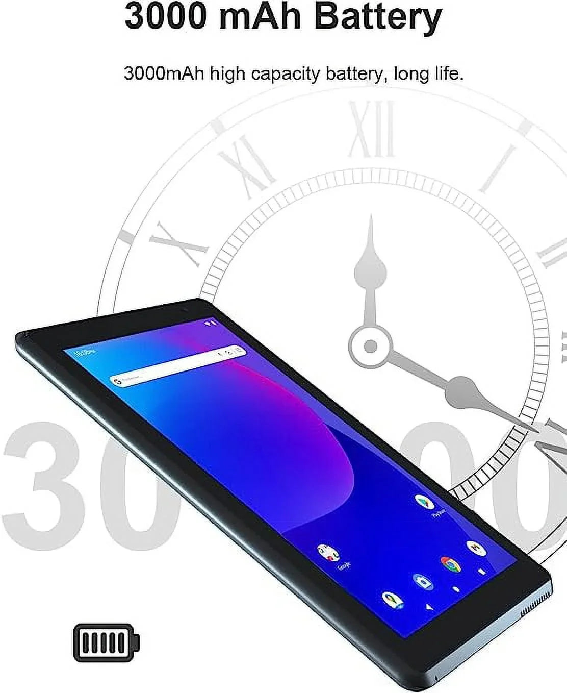 7 Inch Tablet, Android 11 Tablet PC, 32GB Sizetorage 2GB RAM Tablets Quad-Core Processor Android 11 Tablet PC Dual Camera, WiFi, Bluetooth Computer Tablet (Black)