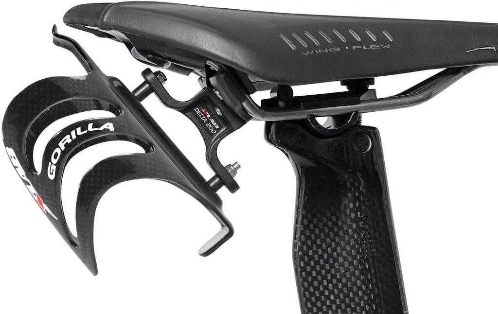 XLAB Delta 200 Rear Water Bottle Cage Black Sizeaddle Mount Aero Bicycle Parts