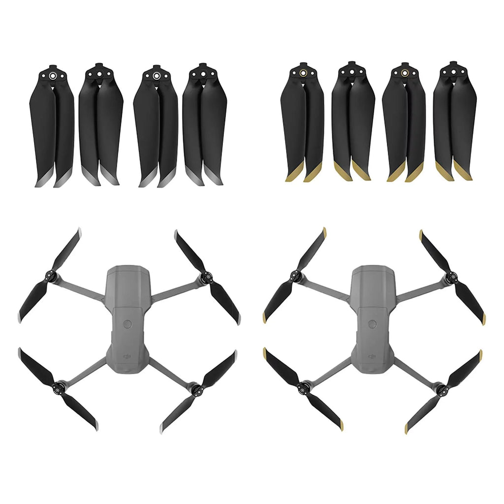 Carevas Replacement for MAVIC AIR 2 Drone 4pcs Propeller with Low Noise Easy to Install Disassemble
