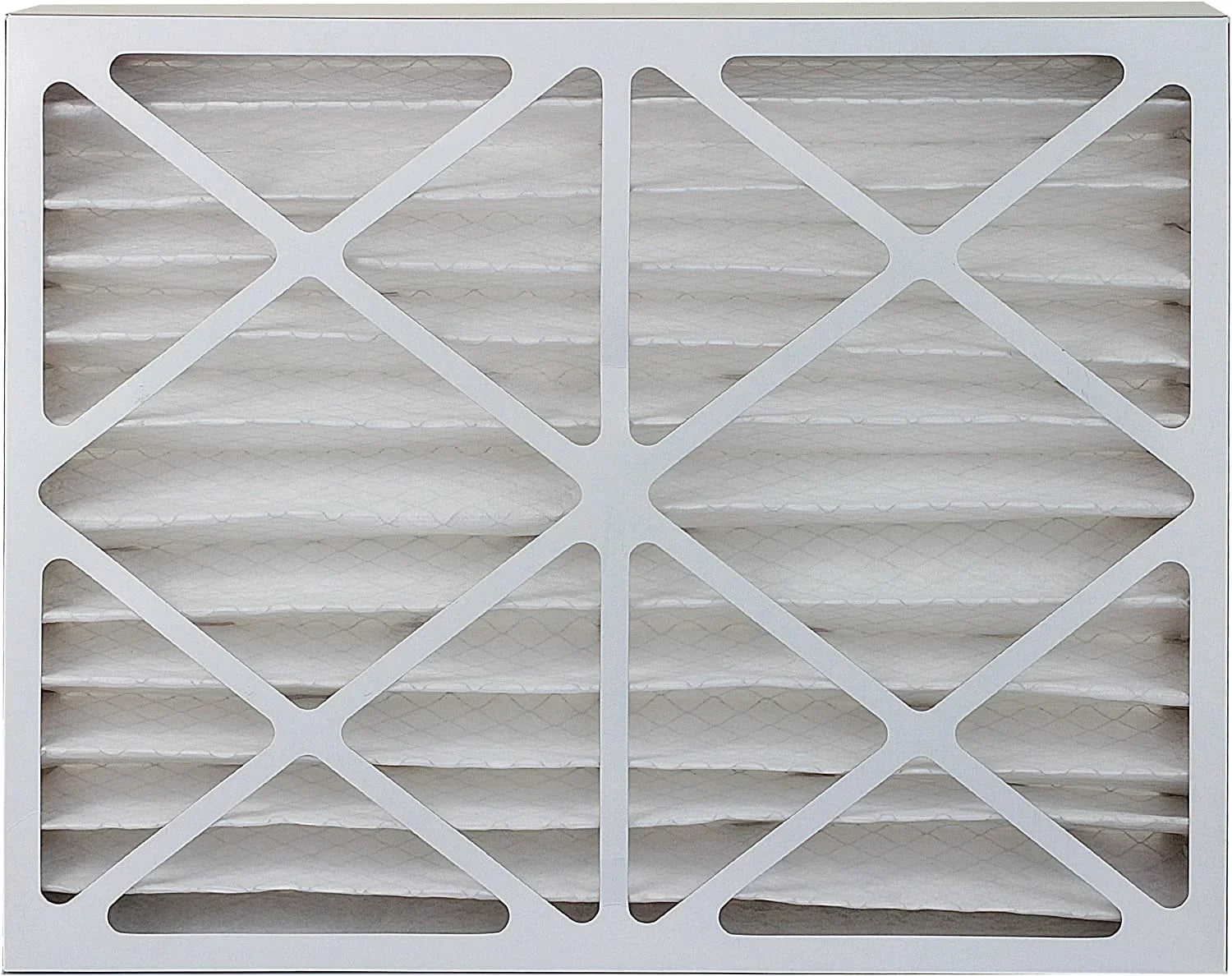 Filterbuy 20x25x4 MERV 8 Pleated HVAC AC Furnace Air Filters (3-Pack)