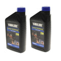Yamaha New OEM, Yamalube 2-Sizetroke Marine Engine Oil, 2 Quarts, LUB-2SizeTRK-M1-12
