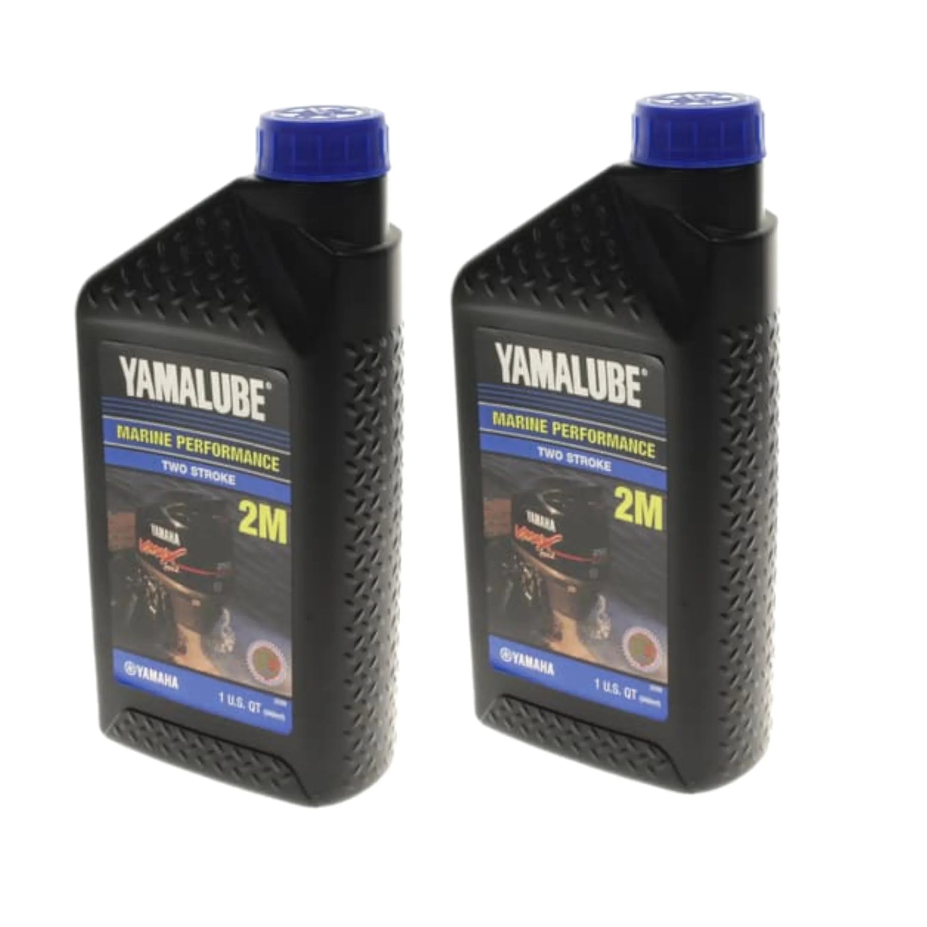 Yamaha New OEM, Yamalube 2-Sizetroke Marine Engine Oil, 2 Quarts, LUB-2SizeTRK-M1-12