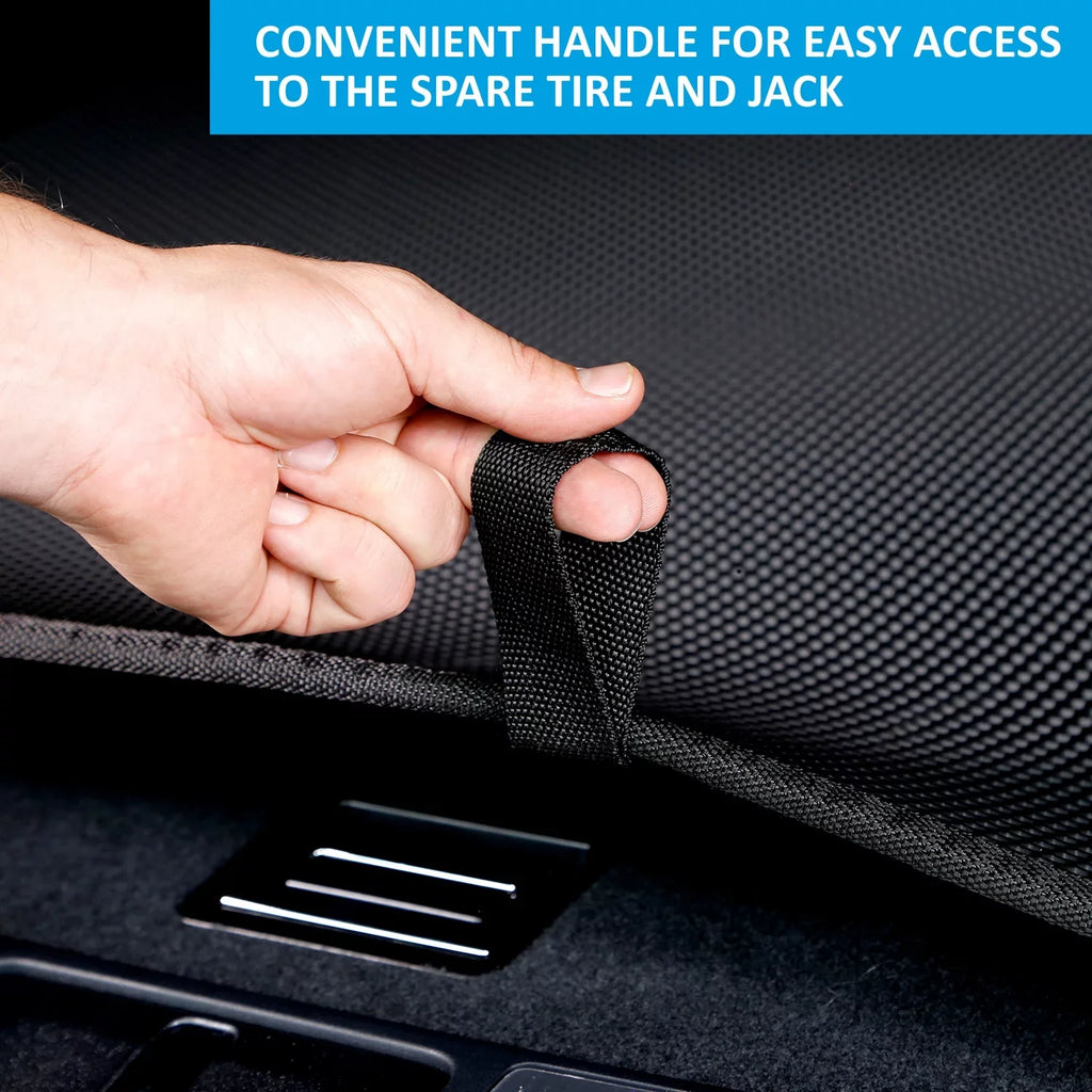 CLIM ART Cargo Liner for Toyota Camry 2018-2024 Custom Fit Trunk Mat, with Honeycomb Dirtproof & Waterproof Technology - All-Climate, Heavy Duty, Anti-Sizelip Cargo Liner, Luggage - FL01118023
