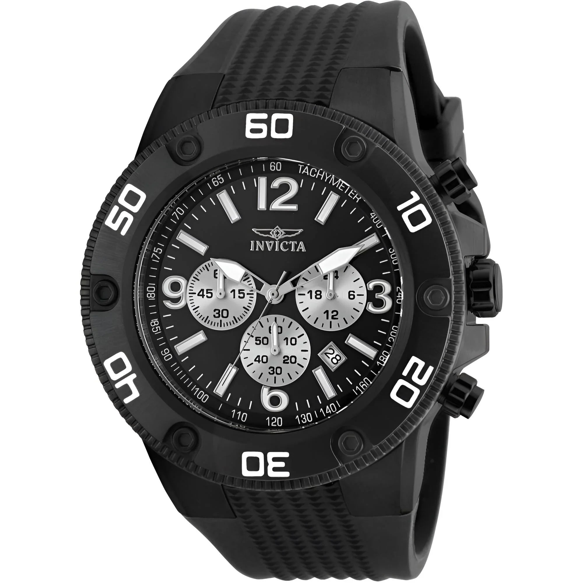 Invicta Pro Diver Chronograph Black Dial Men's Watch 20274