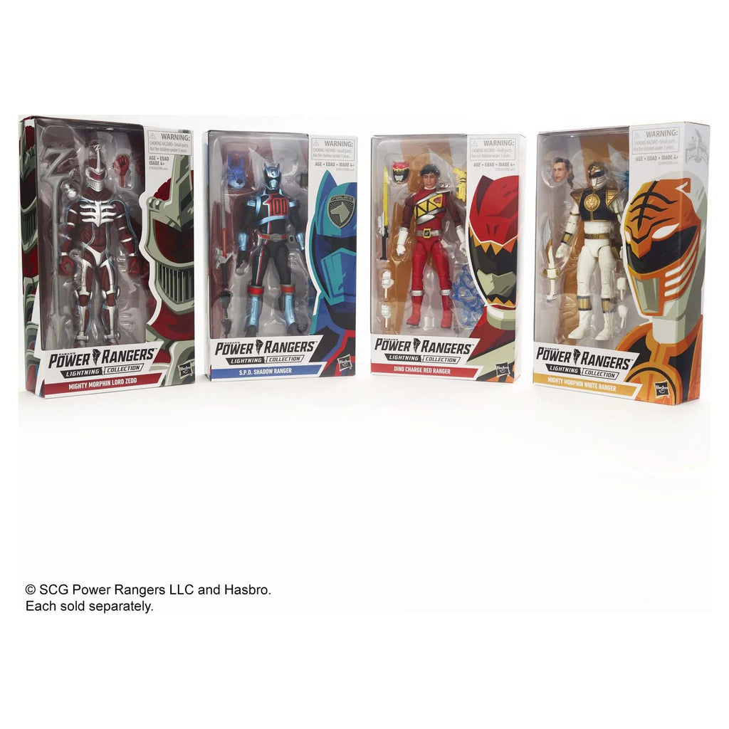 Power Rangers Lightning Collection 6-inch Mighty Morphin Ivory Ranger Figure