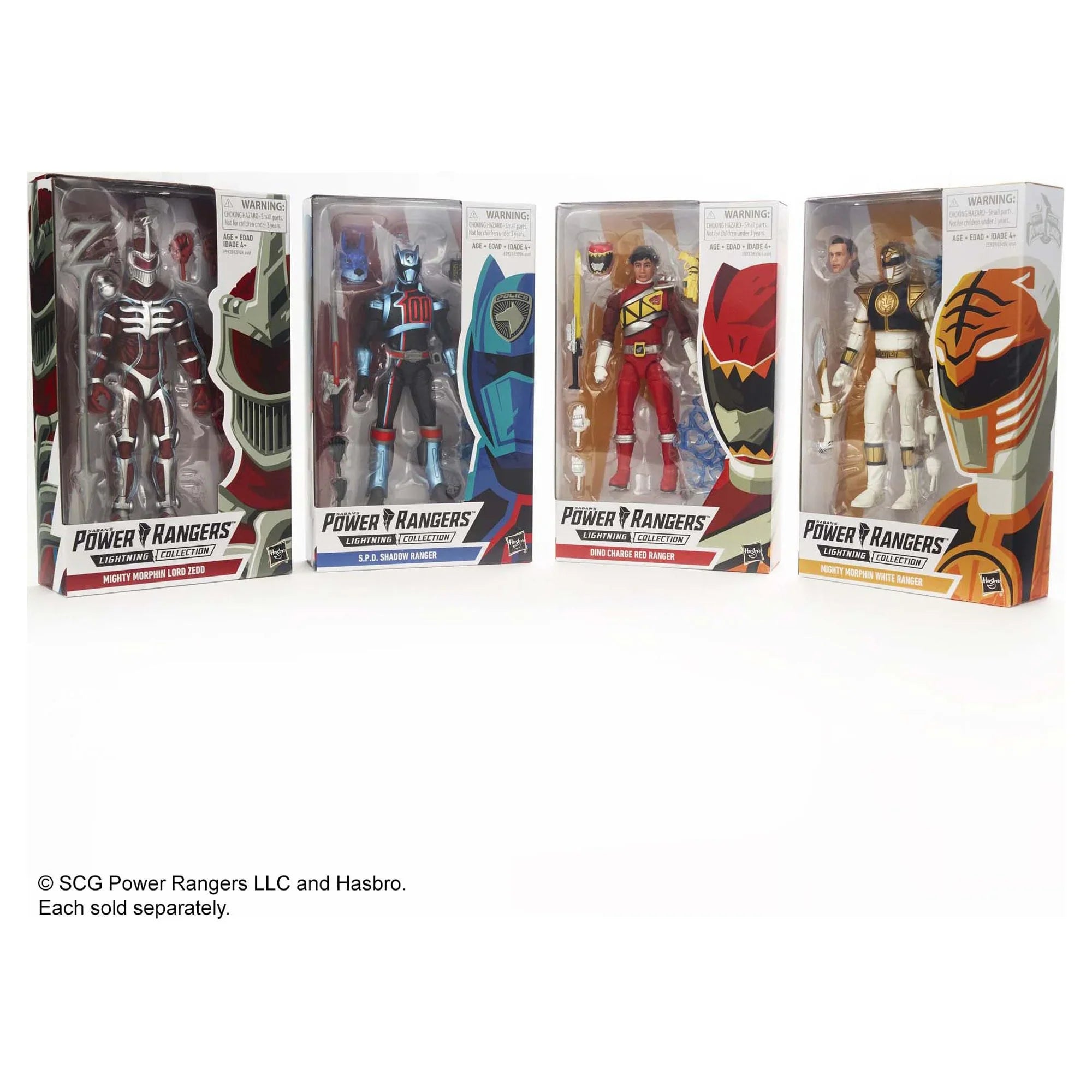Power Rangers Lightning Collection 6-inch Mighty Morphin Ivory Ranger Figure