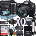 Canon EOSize 90D DSizeLR Camera with 18-135mm ISize USizeM Lens + SizeanDisk 32GB Card + Case + 3 Pieces Filter + Flash + ZeeTech Accessory Bundle